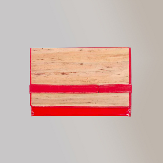 Water Hyacinth Vegan Leather Envelop - Jacinto & Lirio