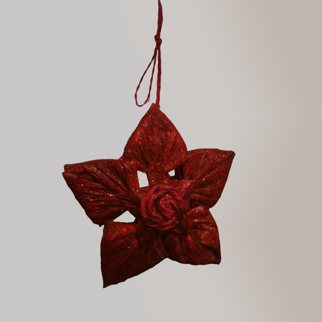 Vegan Leather Christmas Decoration - Jacinto & Lirio
