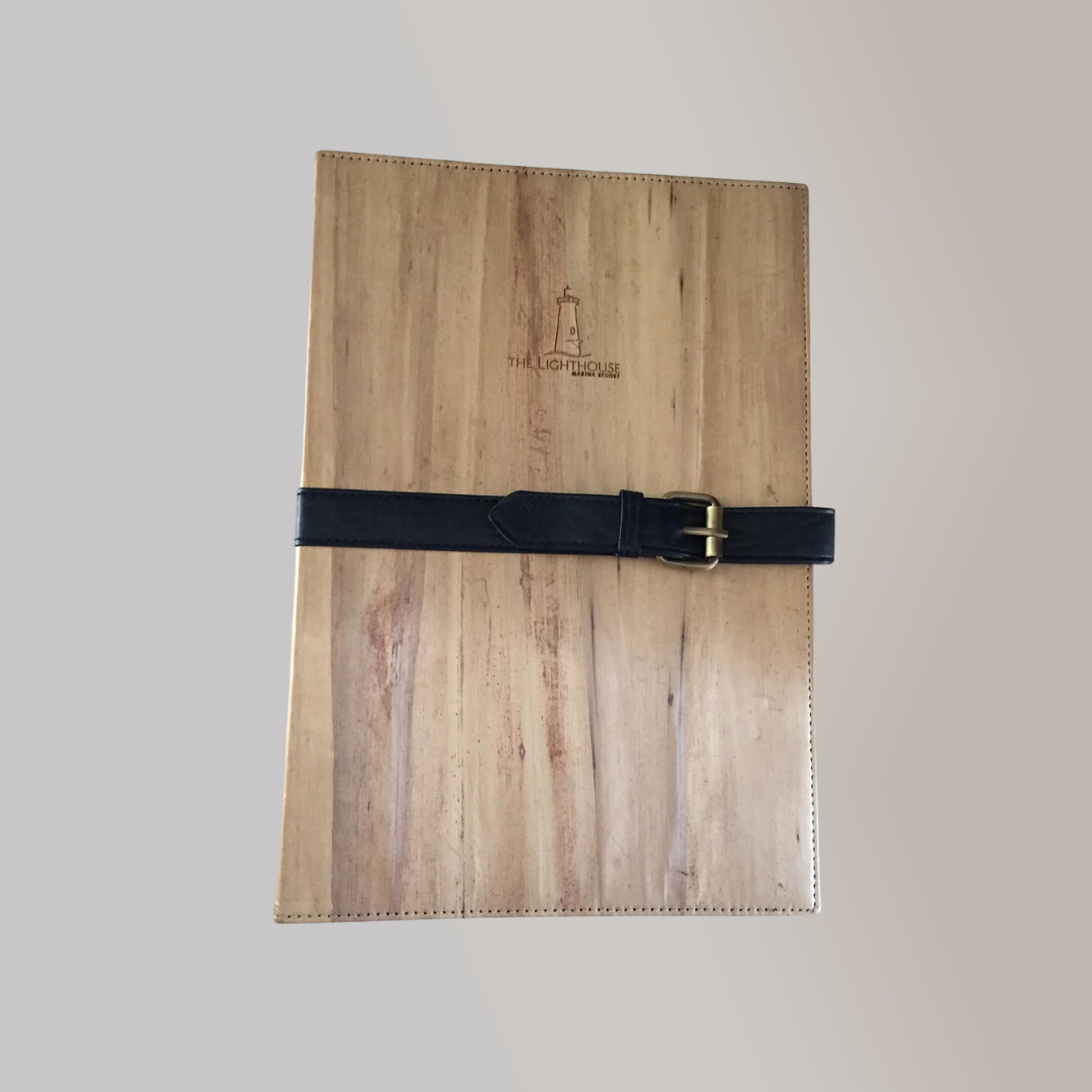 Vegan Leather Folder with Ring Bind - Jacinto & Lirio
