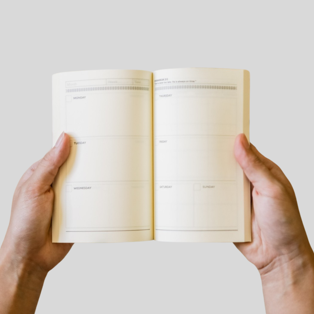 Open Pages of Fauna Mahika Planner Pocket Size Refills - Jacinto & Lirio