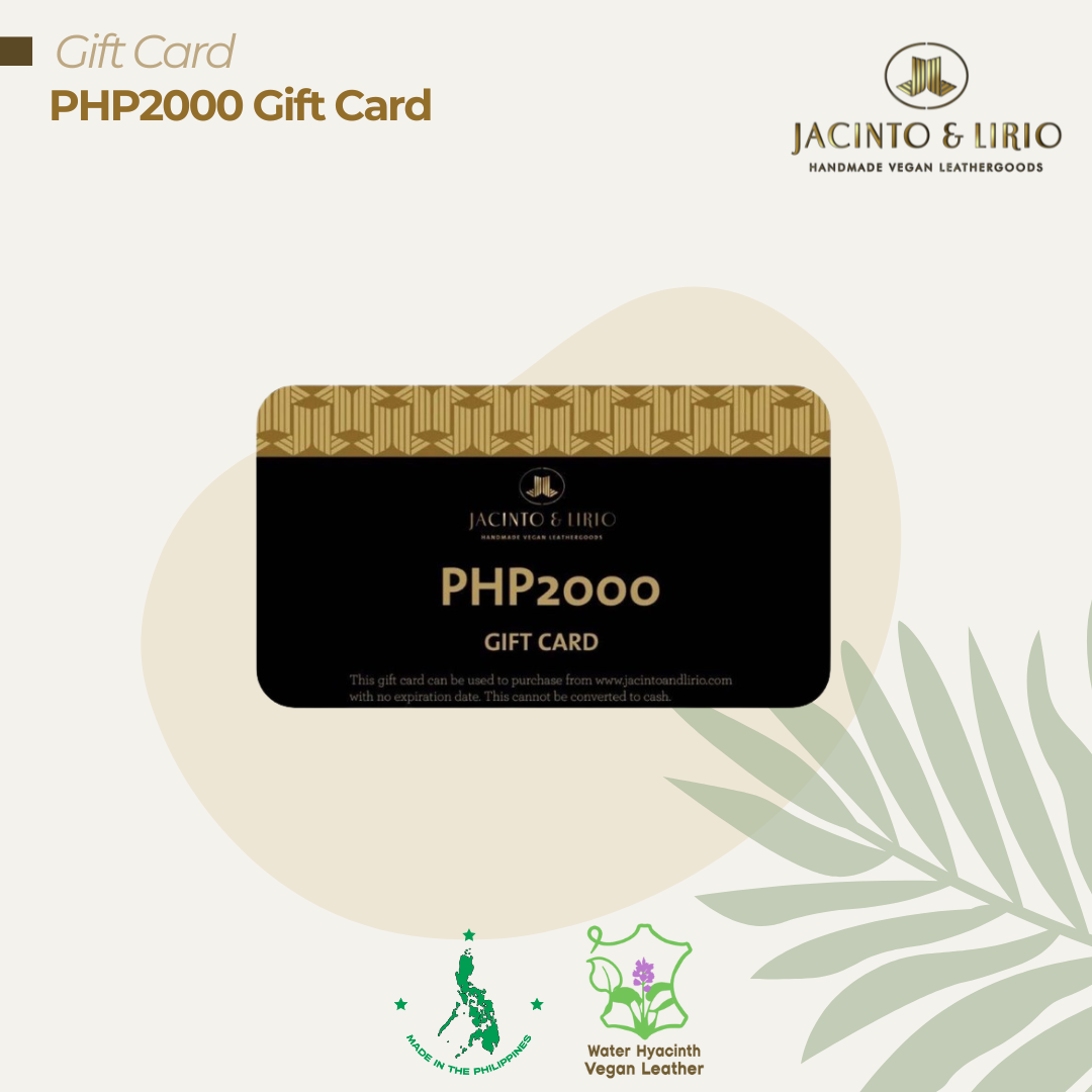 Php 2000 Jacinto & Lirio Gift Card