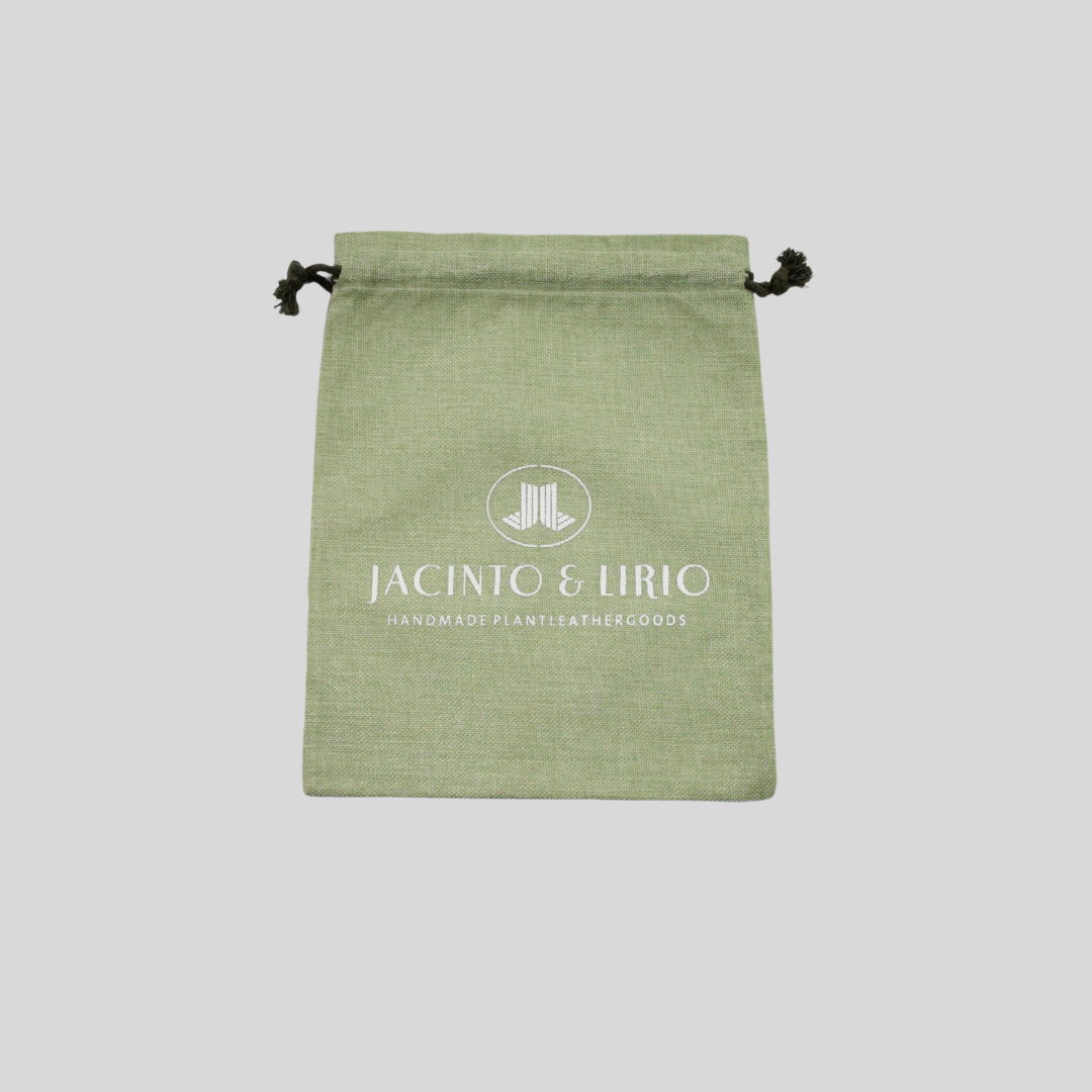 Jacinto & Lirio Linen Drawstring Eco-Bag - Jacinto & Lirio