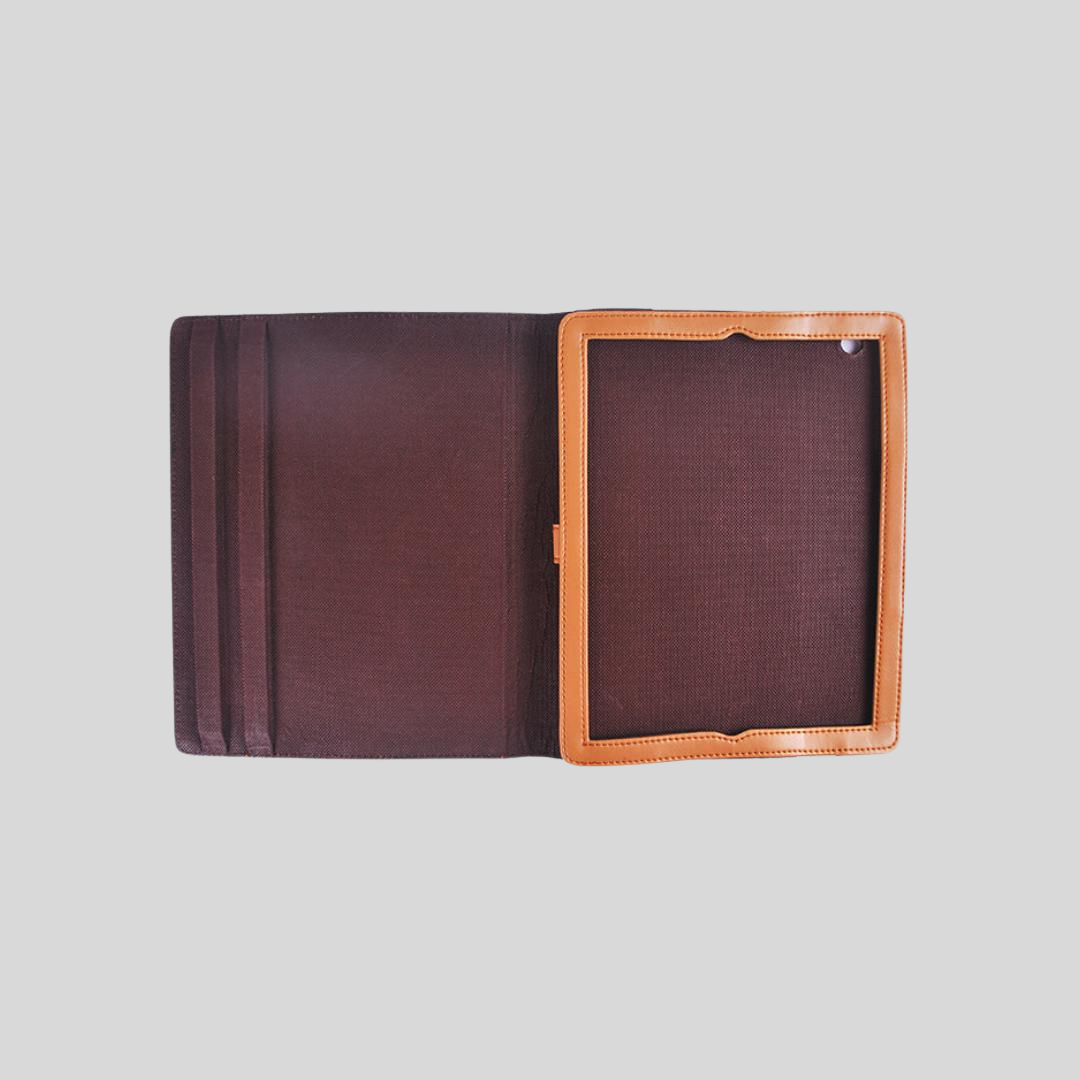 Vegan Leather Heat Reflective iPad Case with Horizontal and Portrait Orientation ICVH - Jacinto & Lirio