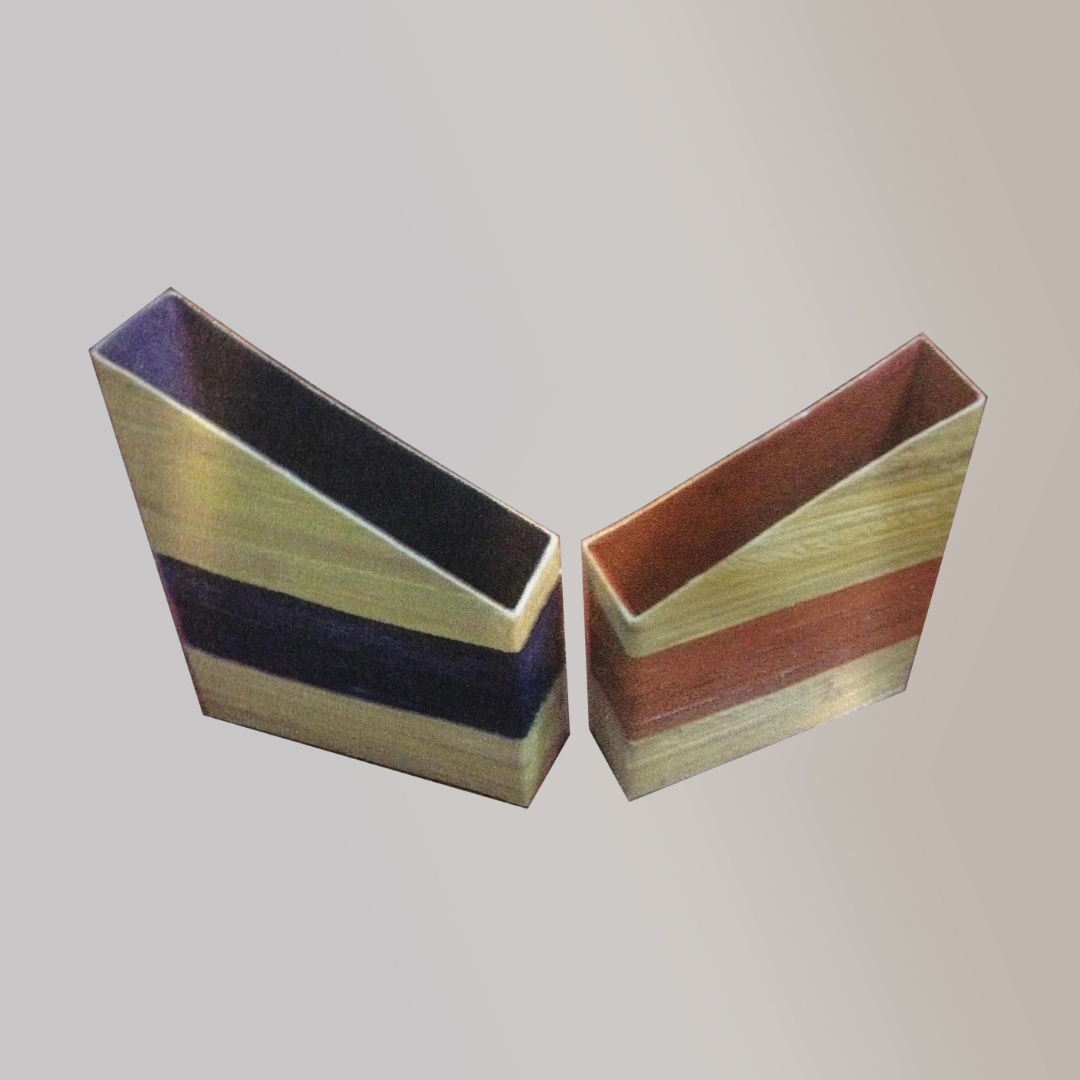 Vegan Leather Desk File Organizer - Jacinto & Lirio