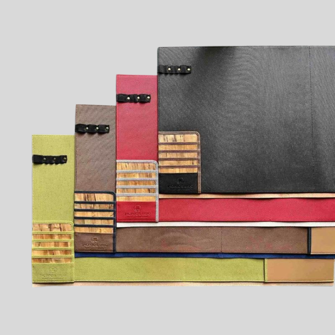 WFH Desk Mat or Gaming Pad with Pockets and Card Holders - Jacinto & Lirio