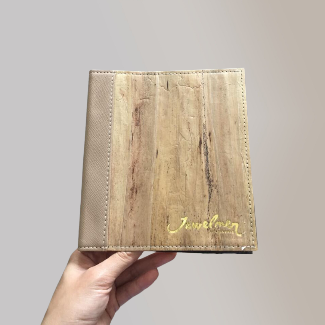 Artisan II Mini Dual Cover Passport Holder and Refillable Journal + Silver & Bronze Refill Bundle, Journal, Jacinto & Lirio, Jacinto & Lirio. - Jacinto & Lirio