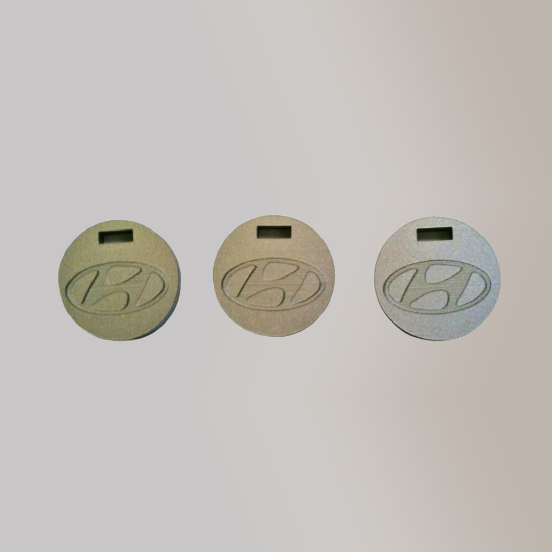 Logo Engraving on on Polyresin - Jacinto & Lirio