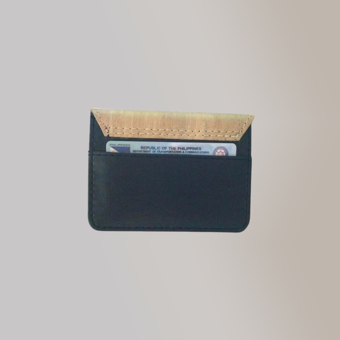 Vegan Leather Simple Card Holder - Jacinto & Lirio