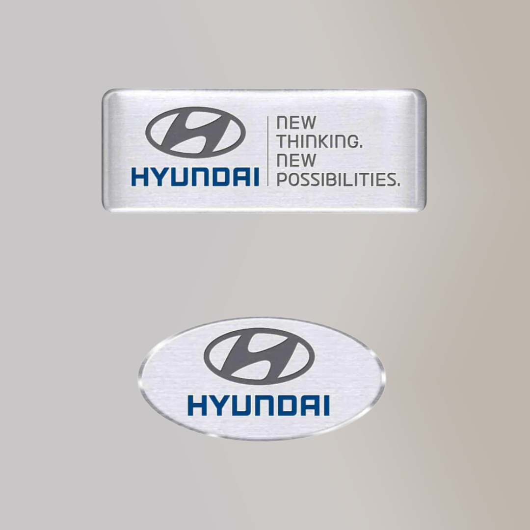 Logo on Metal - Jacinto & Lirio