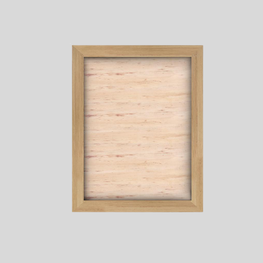 Litrato Personalized Water Hyacinth Canvas Wall Art Decor with Wooden Picture Frame (Extra Large) - Jacinto & Lirio