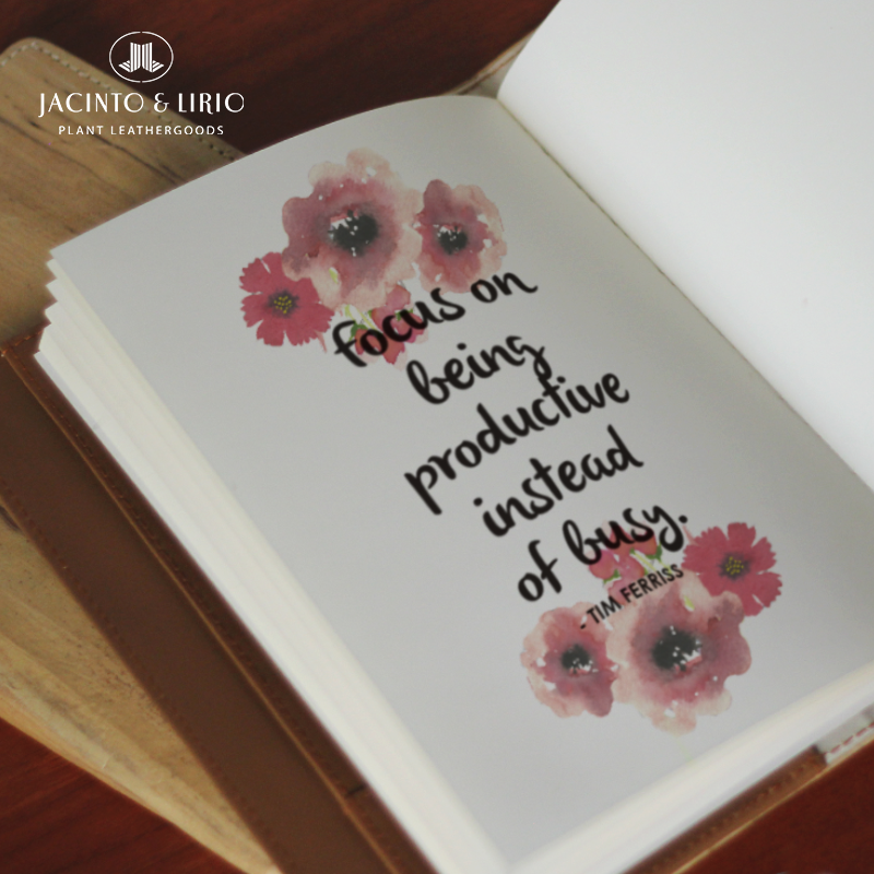 Perseverance Blank Notebook Journal Inserts - Jacinto & Lirio
