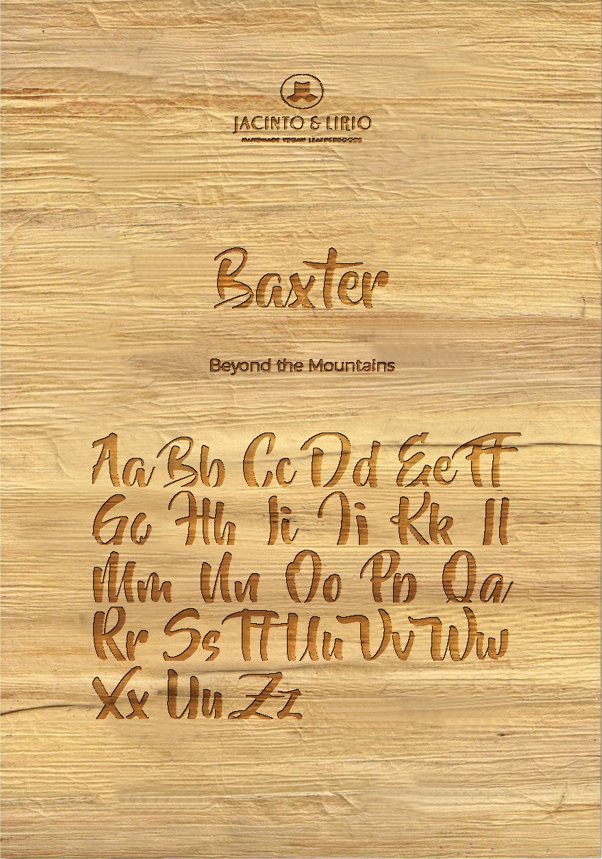 Name Engraving Personalization on Water Hyacinth Portion