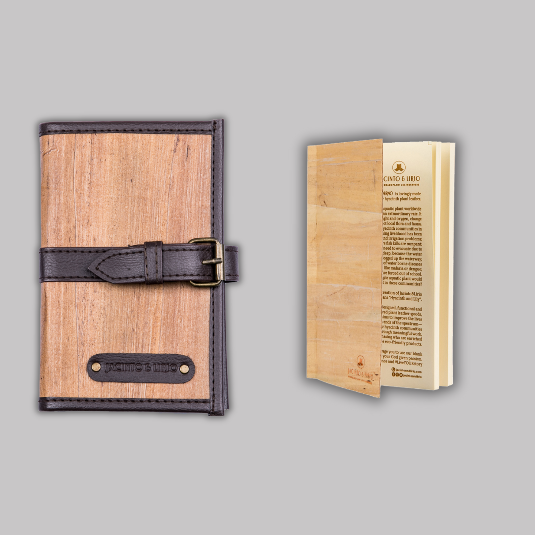 Pacem II Mini Blank Refillable Vegan Leather Journal/Passport Holder