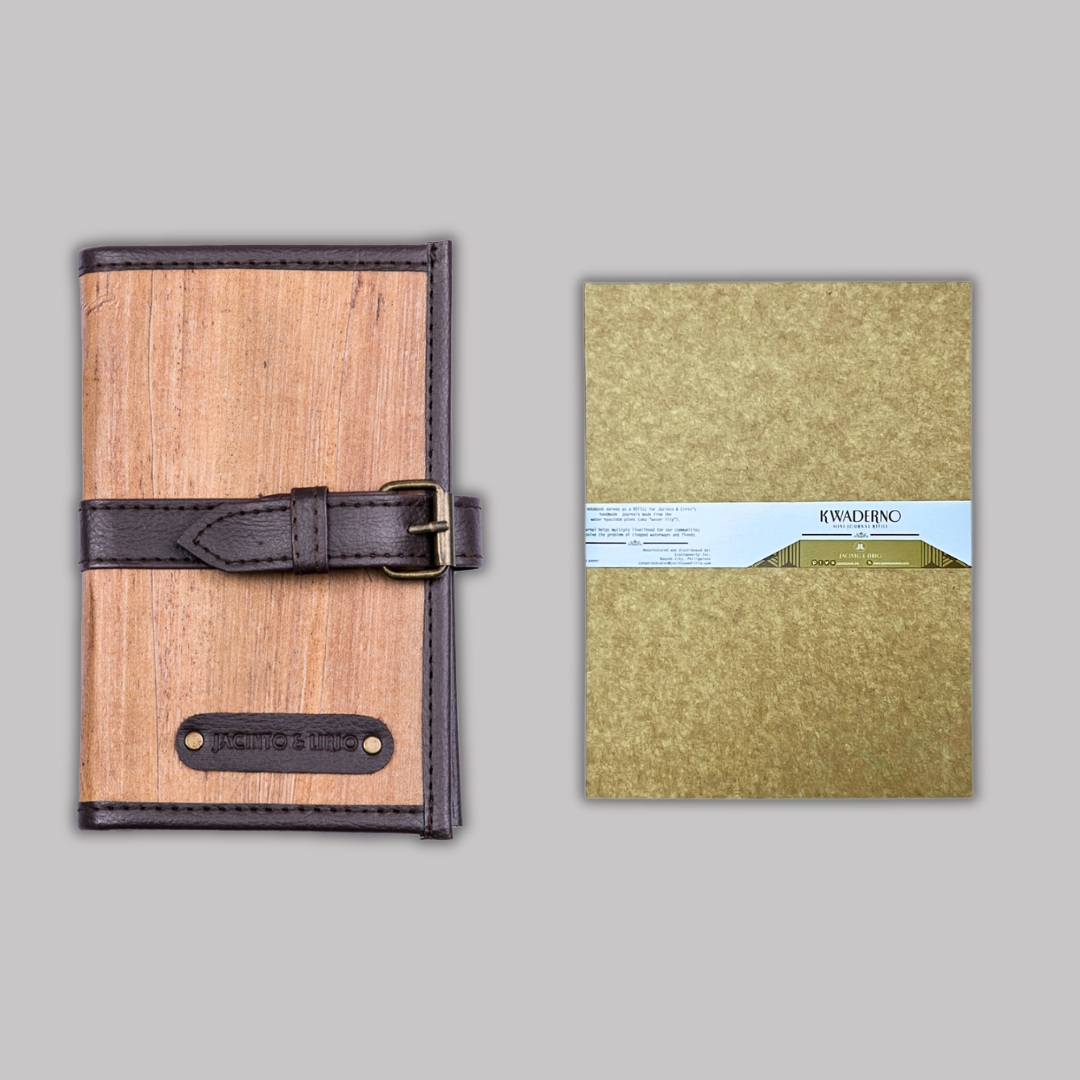 Pacem II Mini Blank Refillable Vegan Leather Journal/Passport Holder