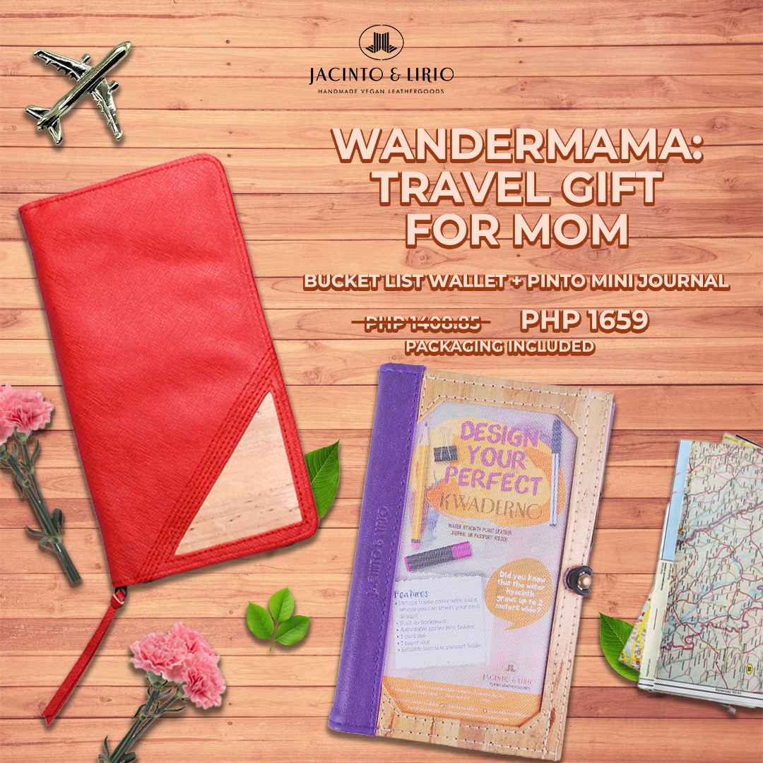 Wander Mama: Travel Gift For Mom with Carnation Flowers