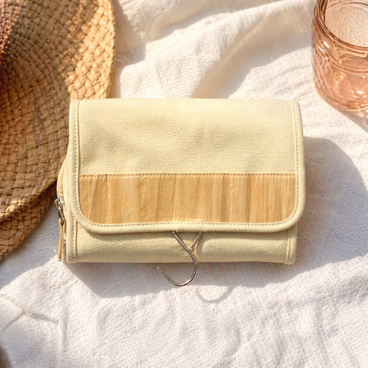 Vegan Leather Travel Toiletries Kit, Toiletries Kit, Ecoingenuity Inc., Jacinto & Lirio. - Jacinto & Lirio