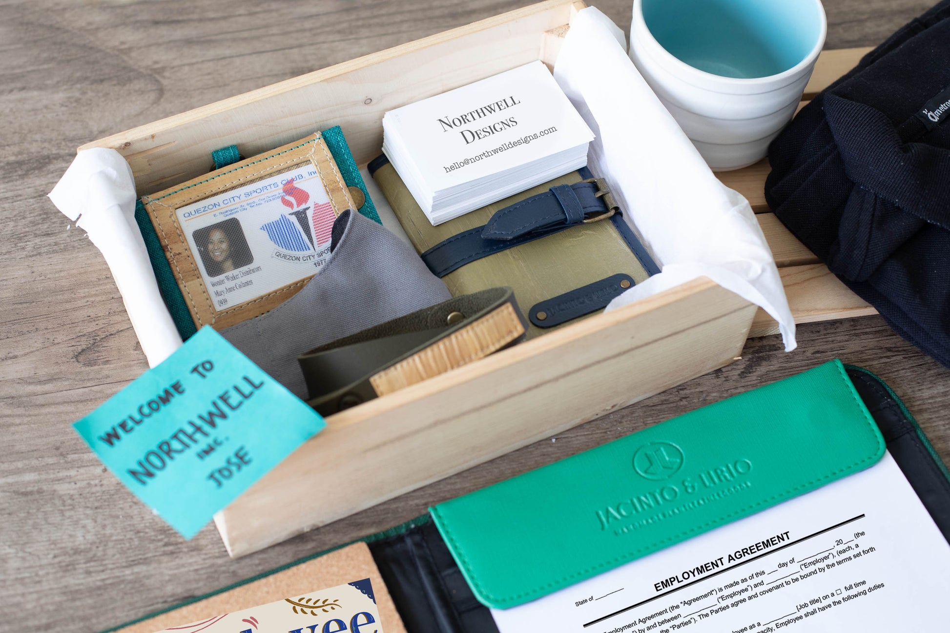 Dare to Begin: Employee Welcome Kit - Jacinto & Lirio