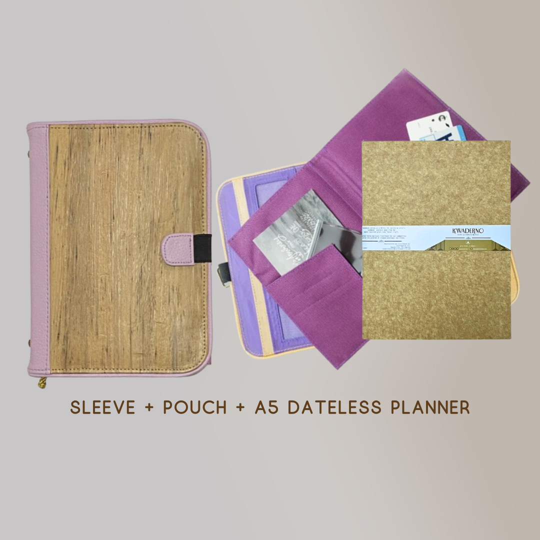 Laró A5 Undated Refillable Traveler’s Notebook - Jacinto & Lirio