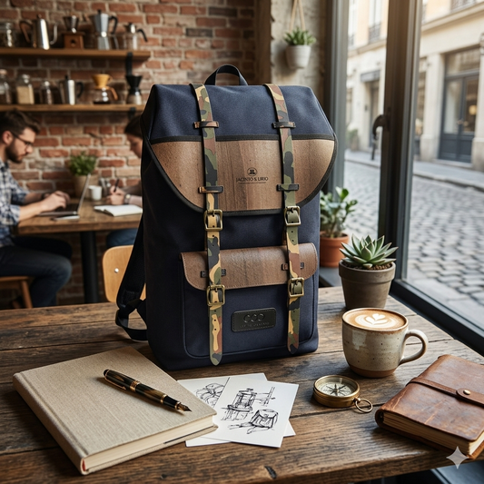 Herschel inspired water proof Premium Backpack, Herschel Bag, Ecoingenuity Inc., Jacinto & Lirio. - Jacinto & Lirio