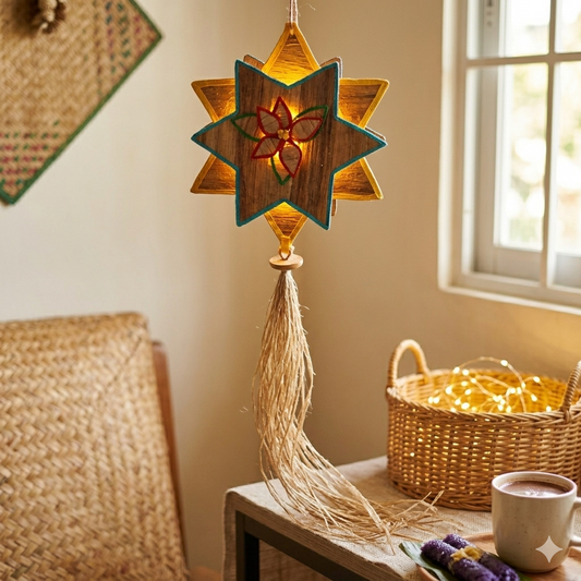 Vegan Leather Christmas Decoration, Christmas Decoration, Ecoingenuity Inc., Jacinto & Lirio. - Jacinto & Lirio