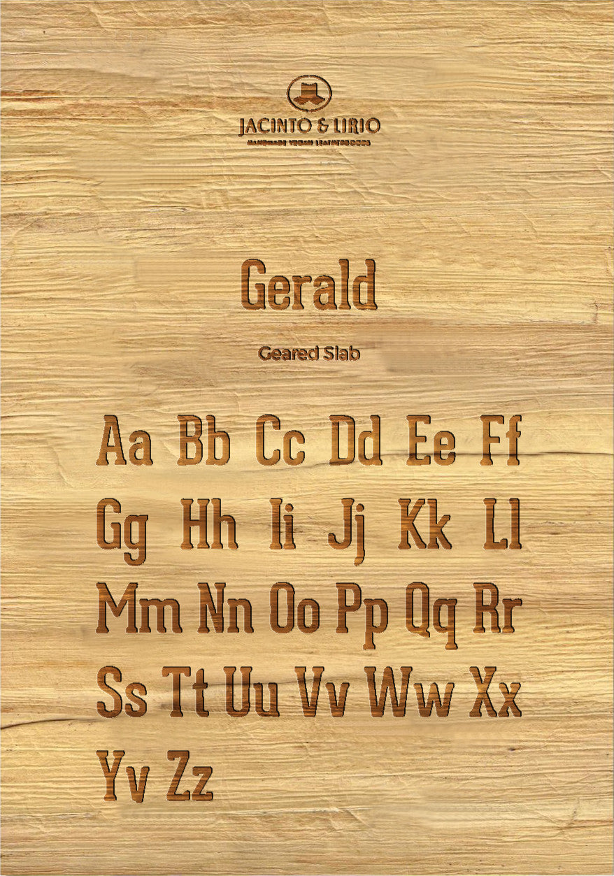 Name Engraving Personalization on Water Hyacinth Portion