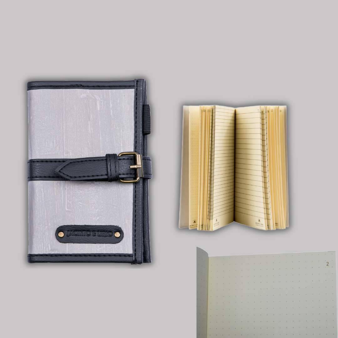 Pacem II Mini Blank Refillable Vegan Leather Journal/Passport Holder