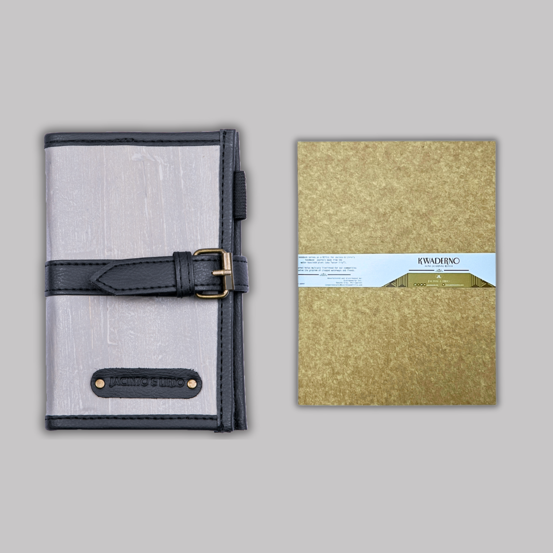 Pacem II Mini Blank Refillable Vegan Leather Journal/Passport Holder