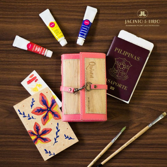 Dual Cover Refillable Vegan Leather Journal - Jacinto & Lirio