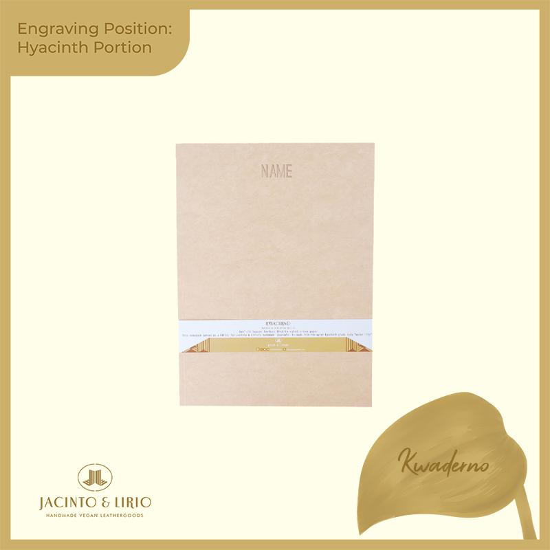 Name Engraving Personalization on Water Hyacinth Portion