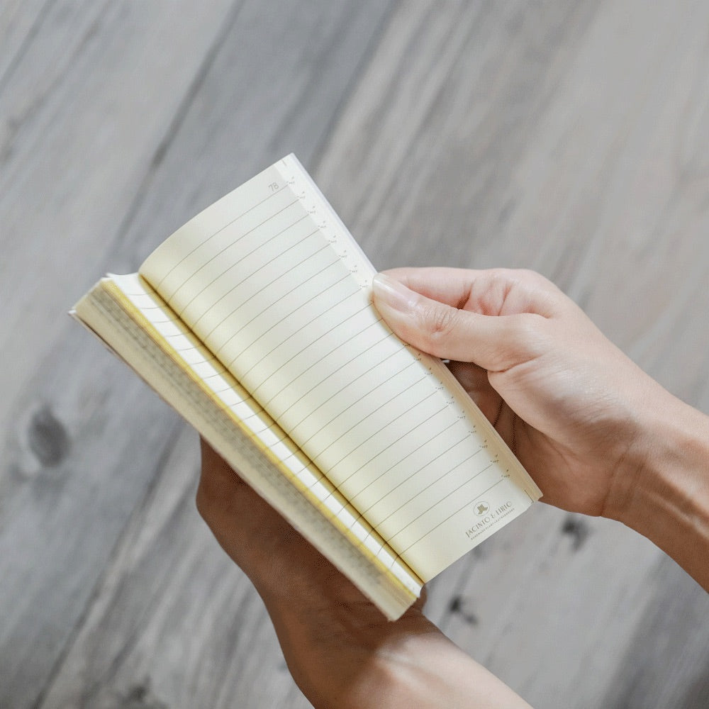 Silver Bullet Journal Inserts with Blank. Grid Dotted and Line Pages and Pre-printed Page Numbers - Jacinto & Lirio