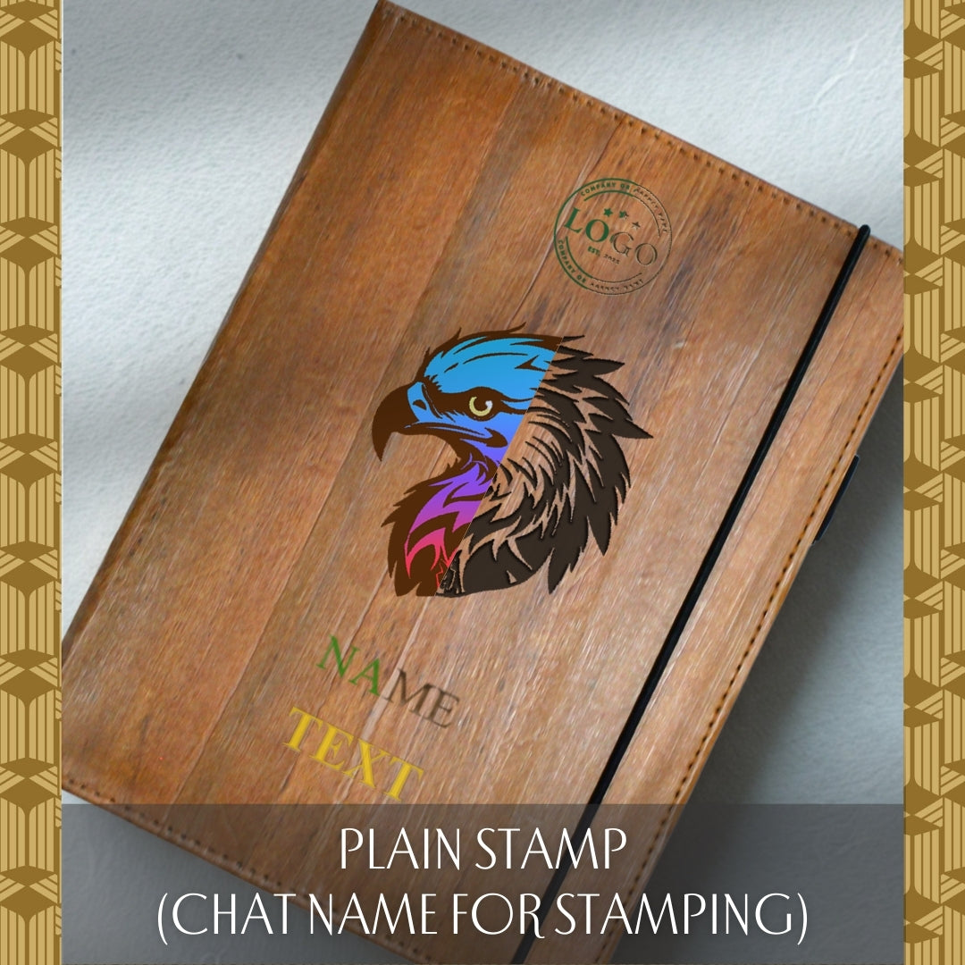 Makata II Medium Brown Plain Stamp option.