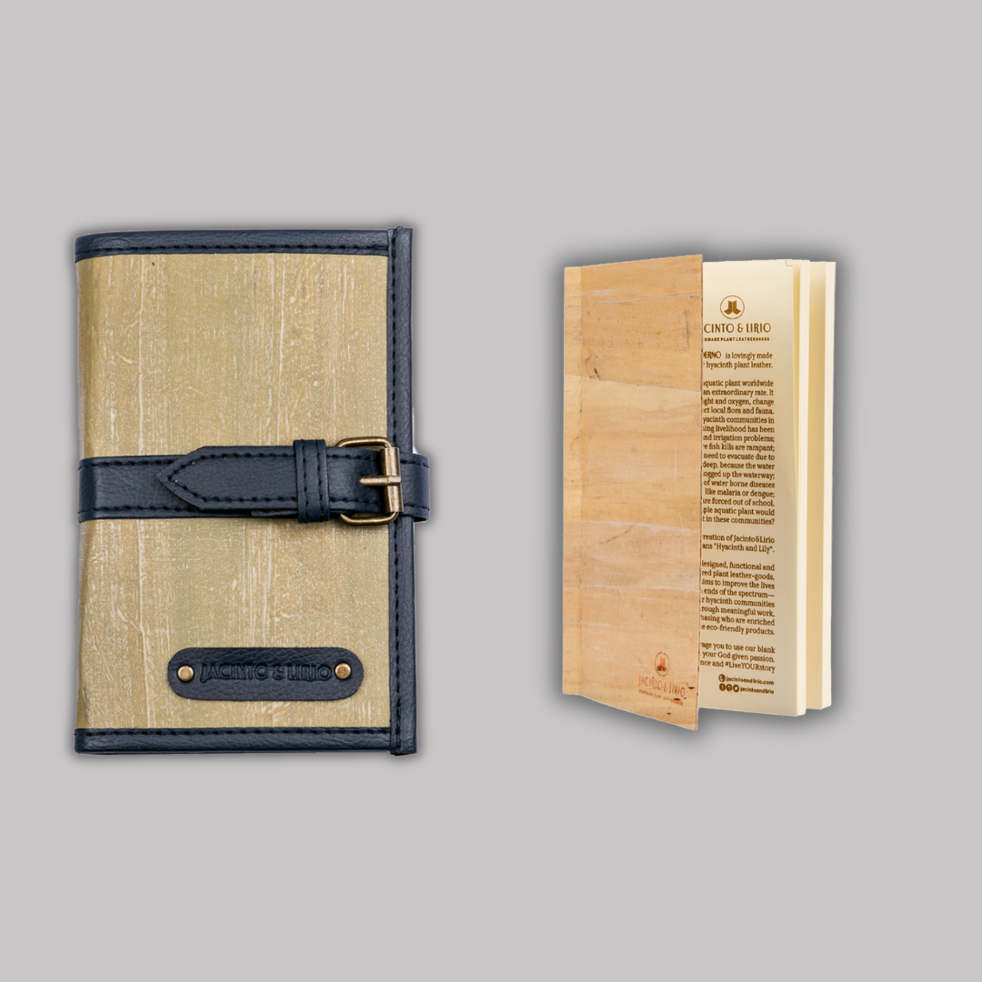 Pacem II Mini Blank Refillable Vegan Leather Journal/Passport Holder