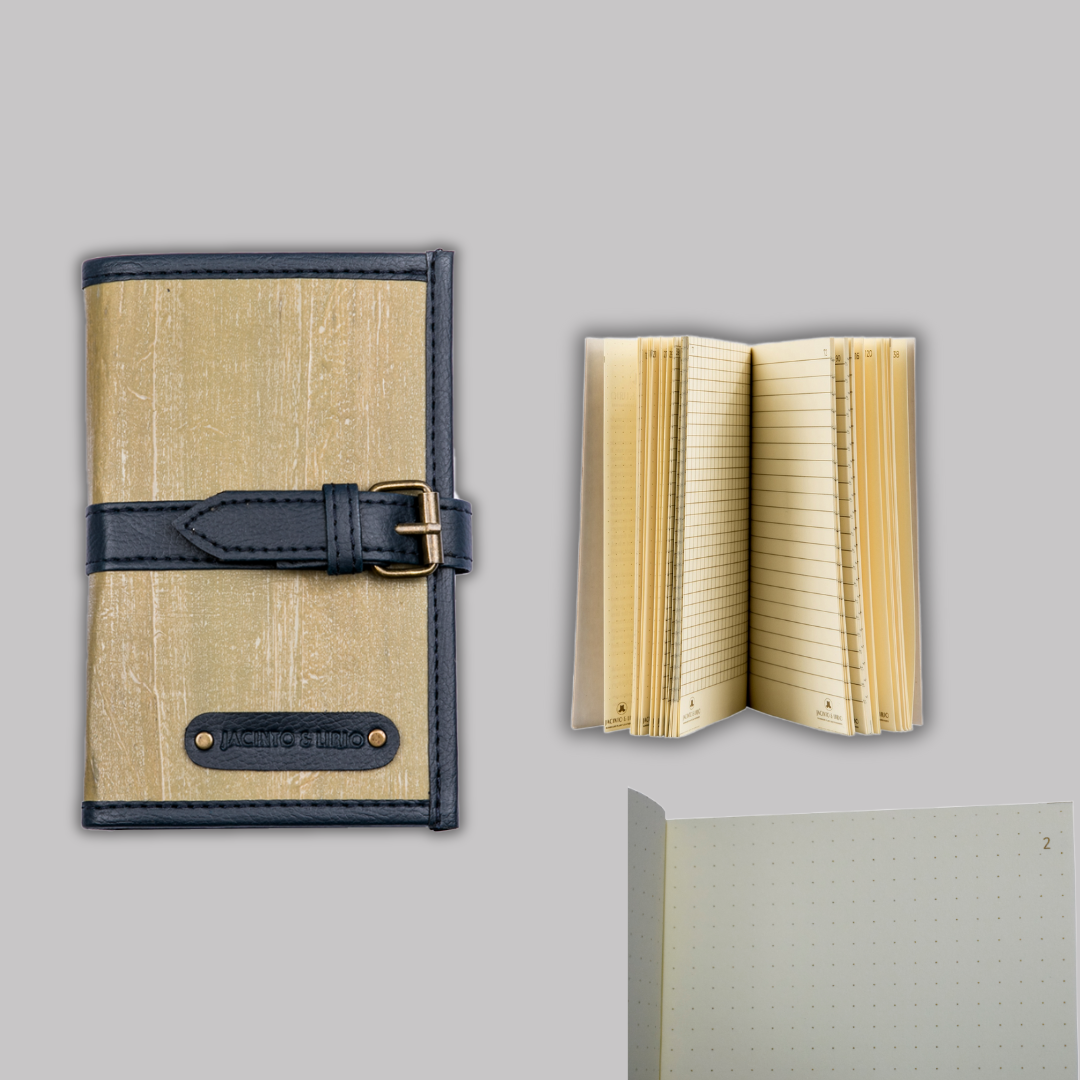 Pacem II Mini Blank Refillable Vegan Leather Journal/Passport Holder