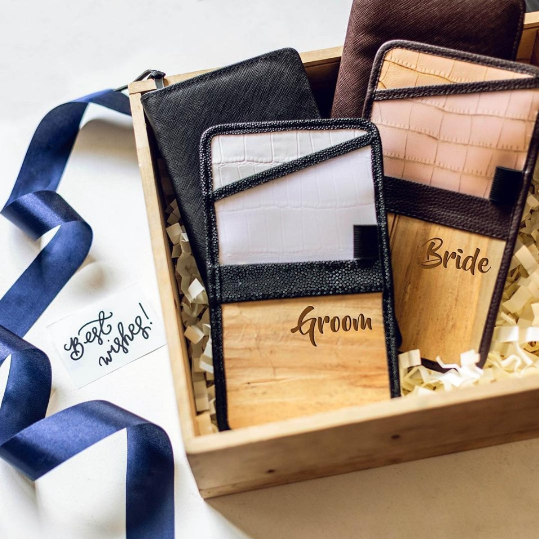 Lakbay wallet pouch can serve as a personalized travel accessories for your honeymoon.