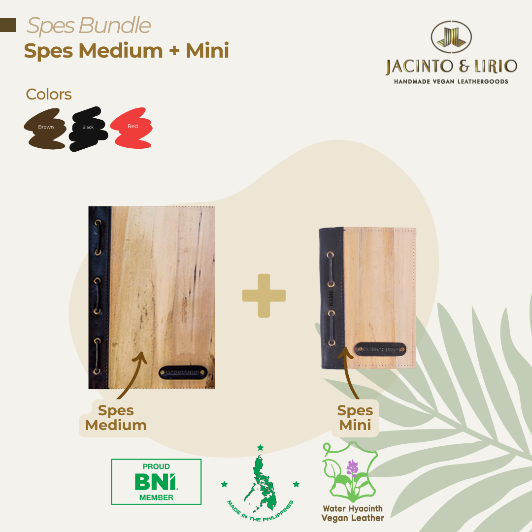 Spes Medium Journal + Spes Mini Journal - Jacinto & Lirio