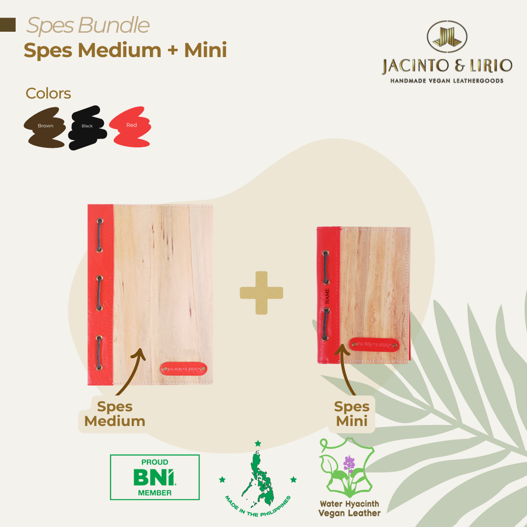 Spes Medium Journal + Spes Mini Journal - Jacinto & Lirio
