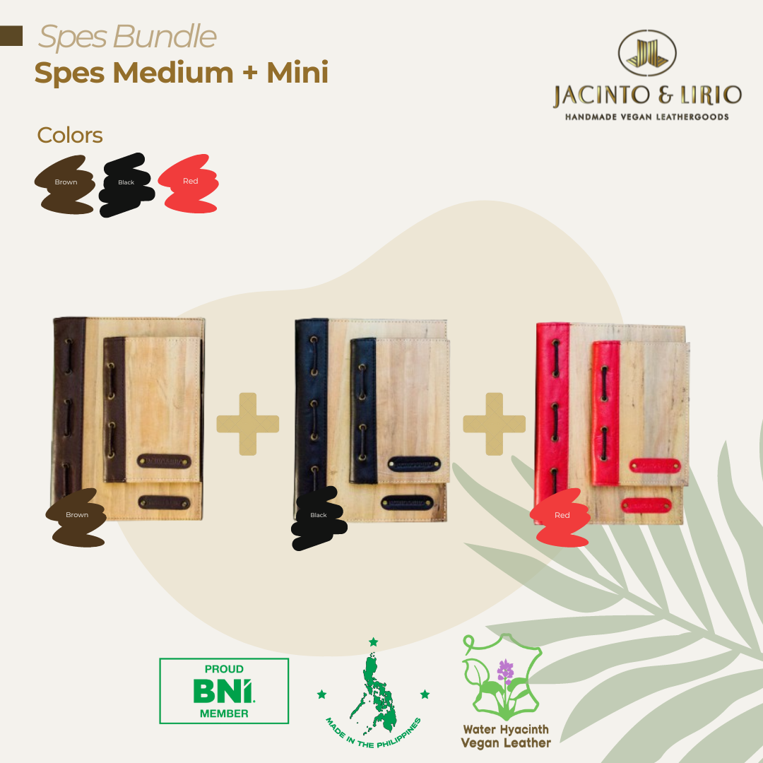 Spes Medium Journal + Spes Mini Journal - Jacinto & Lirio