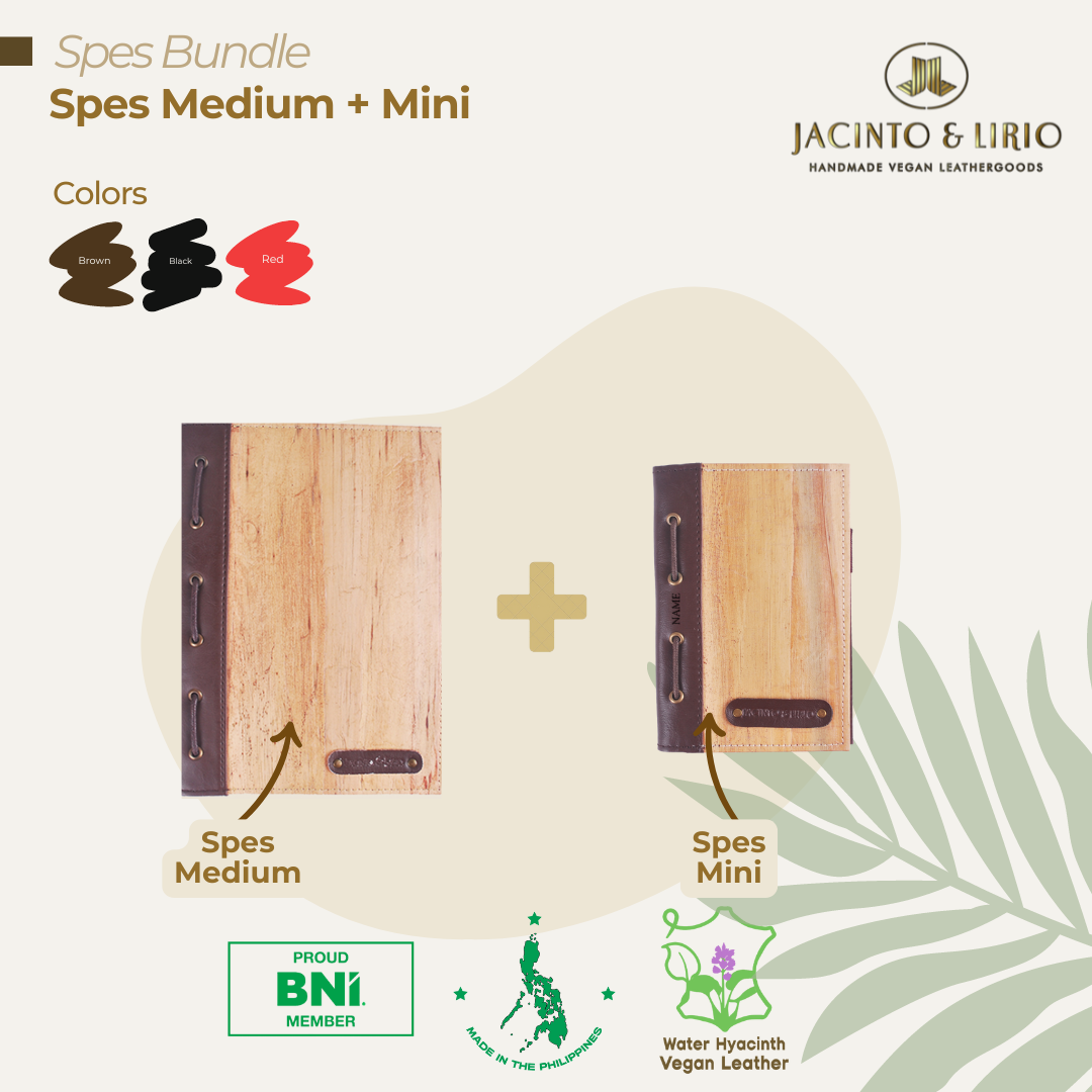 Spes Medium Journal + Spes Mini Journal - Jacinto & Lirio