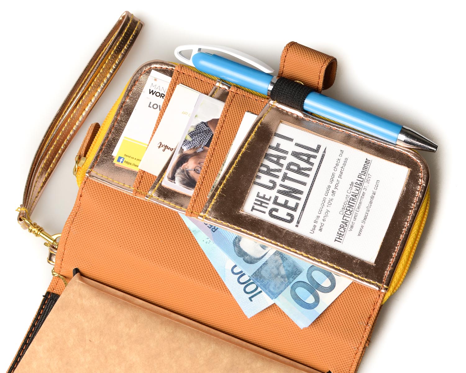 Fauna Mahika Undated Planner Magic Wallet Purse, Travel Wallet, Jacinto & Lirio, Jacinto & Lirio. - Jacinto & Lirio