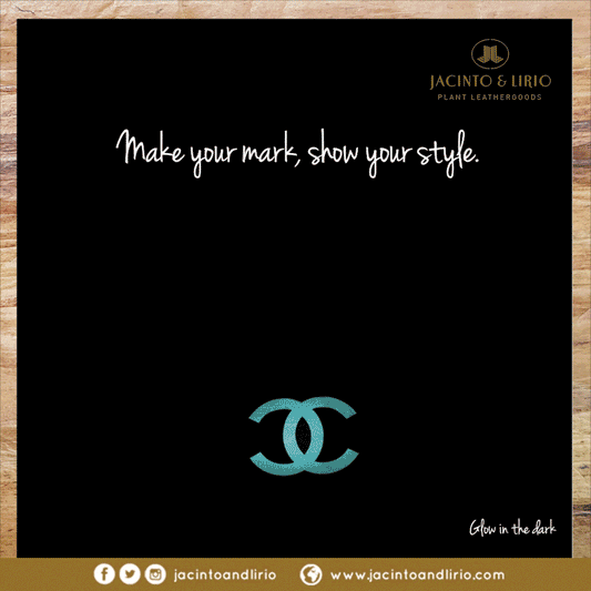 A glow-in-the-dark product featuring the Chanel logo.