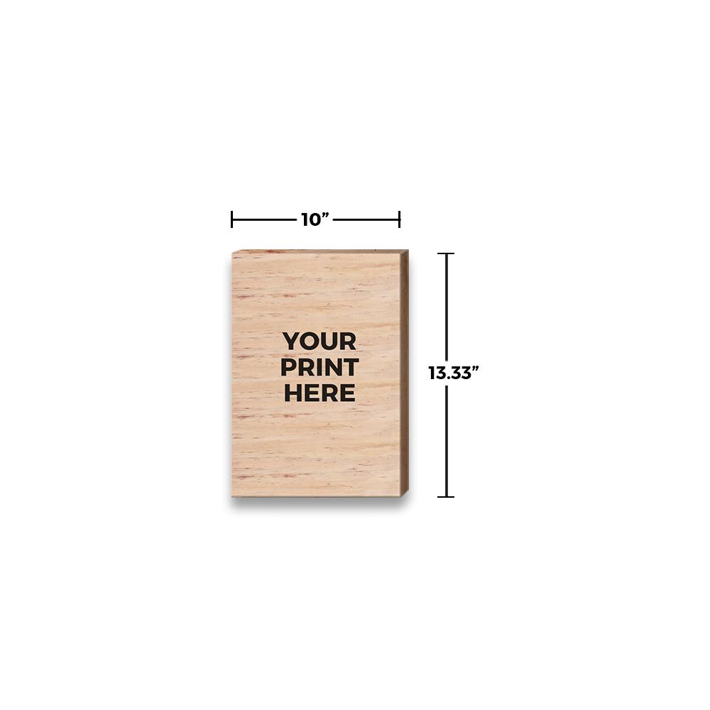 Imahe Water Hyacinth Canvas Wall Art with Wood Built Up (Large) - Jacinto & Lirio