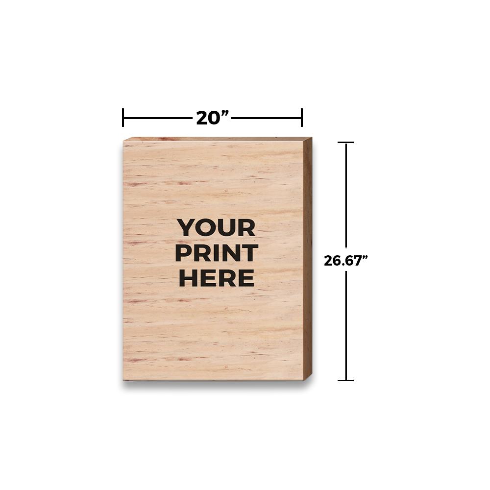 Imahe Water Hyacinth Canvas Wall Art with Wood Built Up (Extra Large) - Jacinto & Lirio