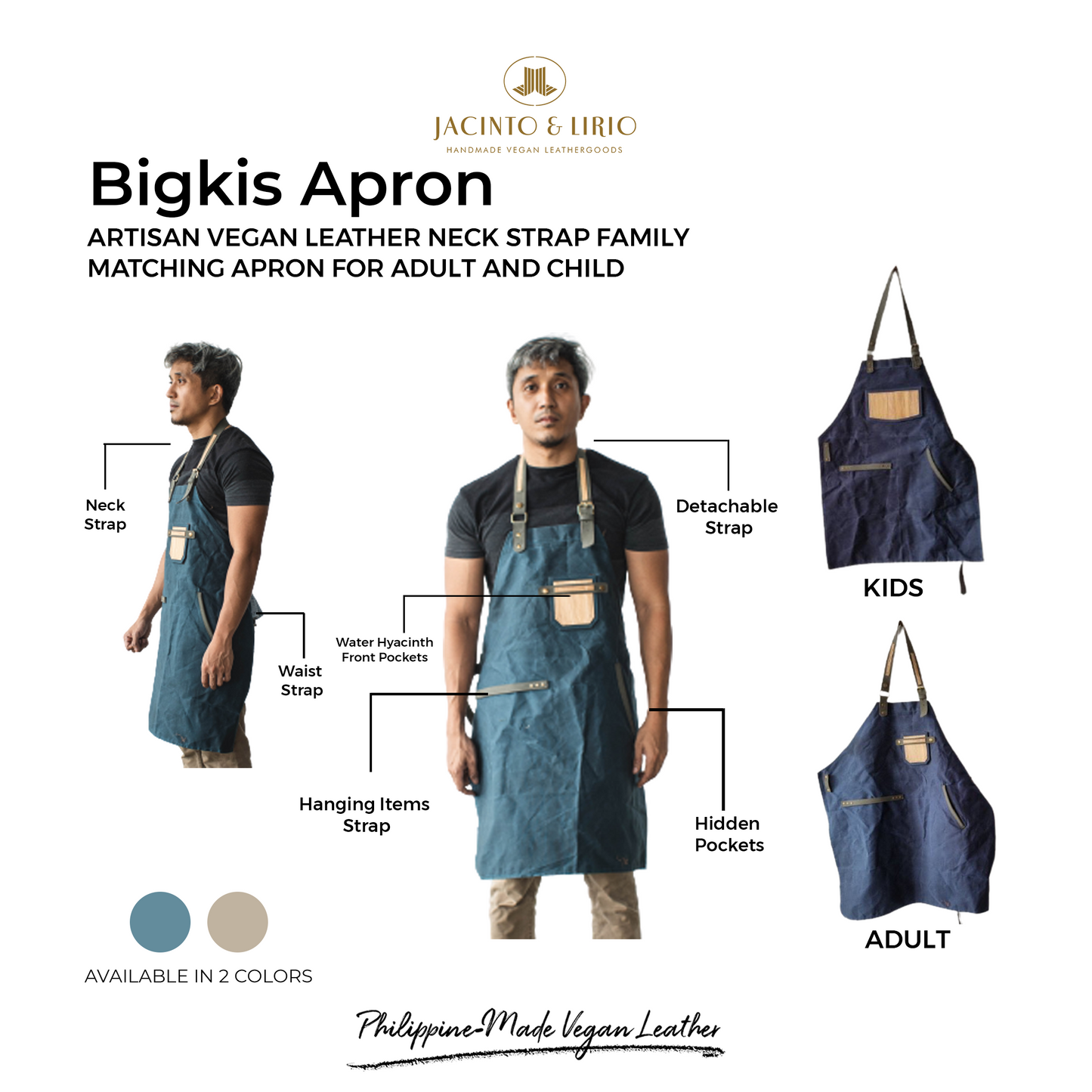 Family Apron Bundle - Jacinto & Lirio