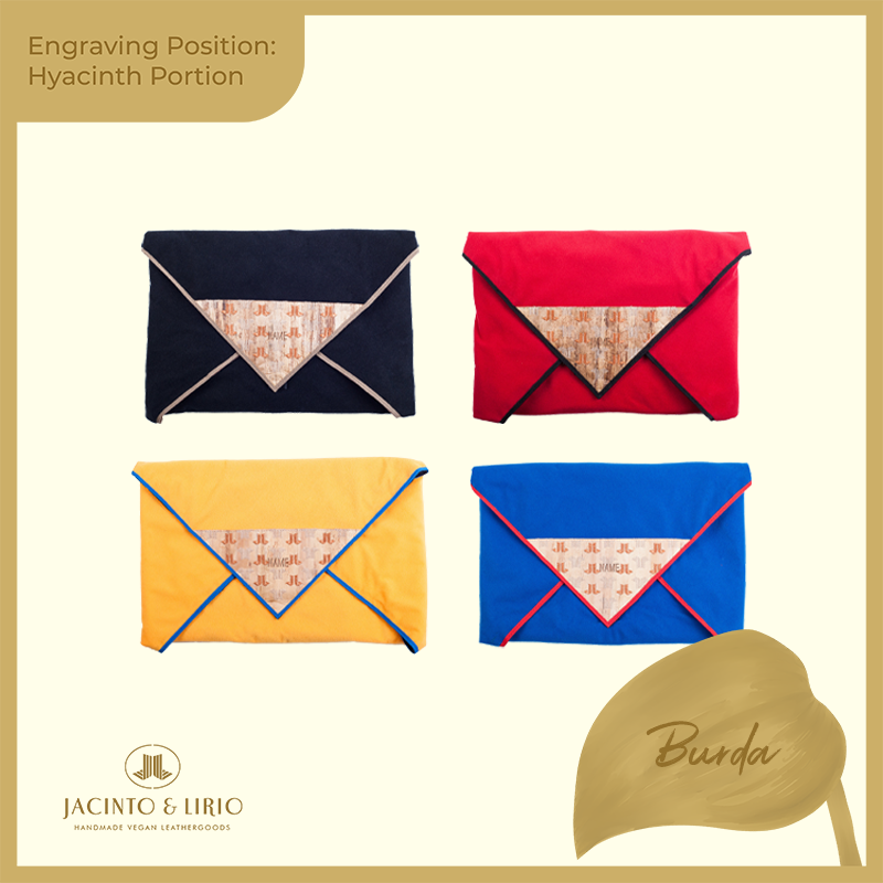 Logo Engraving Personalization on Water Hyacinth Portion - Jacinto & Lirio