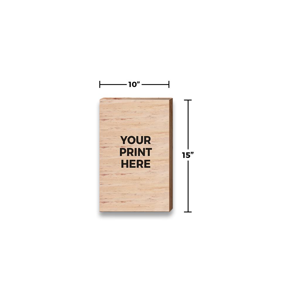 Imahe Water Hyacinth Canvas Wall Art with Wood Built Up (Large) - Jacinto & Lirio