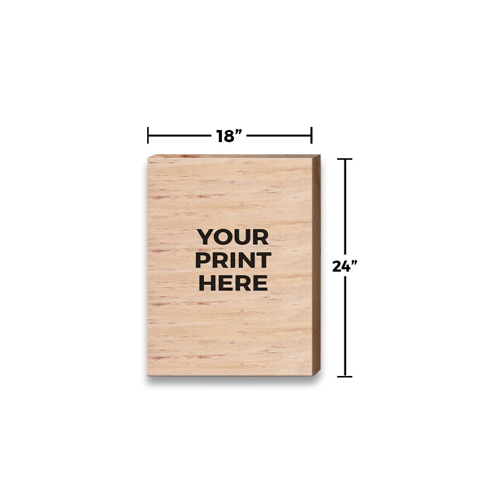 Imahe Water Hyacinth Canvas Wall Art with Wood Built Up (Extra Large) - Jacinto & Lirio