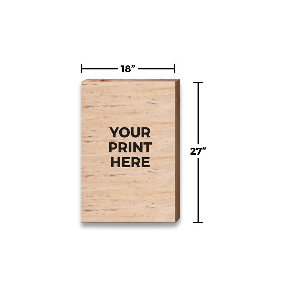 Imahe Water Hyacinth Canvas Wall Art with Wood Built Up (Extra Large) - Jacinto & Lirio