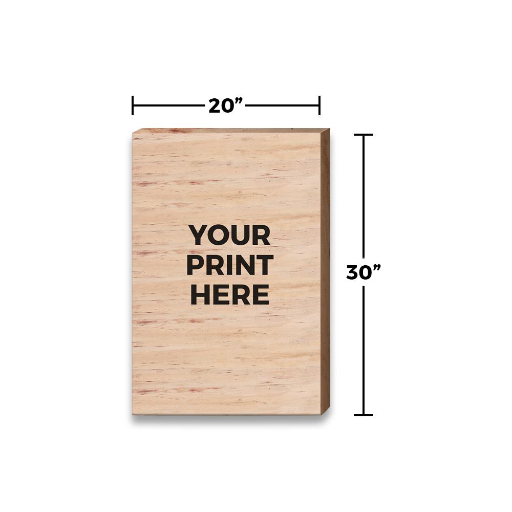 Imahe Water Hyacinth Canvas Wall Art with Wood Built Up (Extra Large) - Jacinto & Lirio
