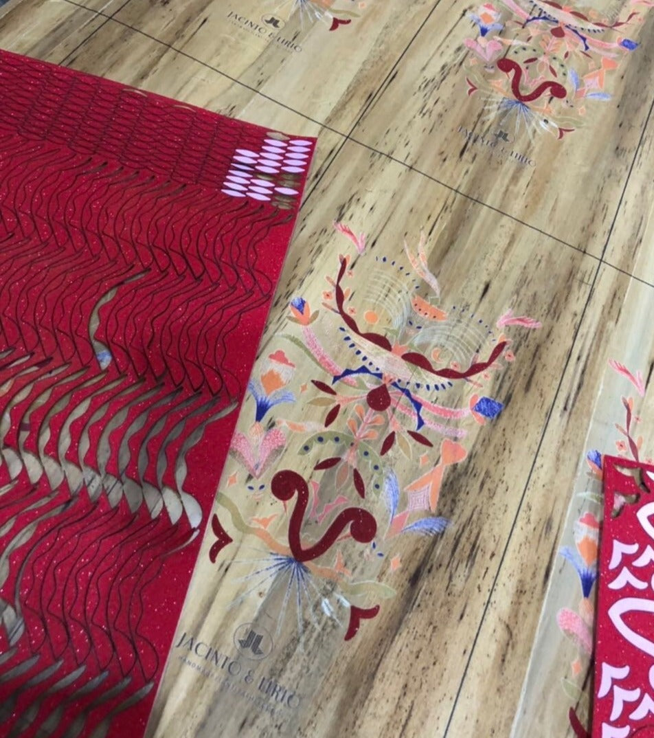 Gamuza or Felt - Jacinto & Lirio