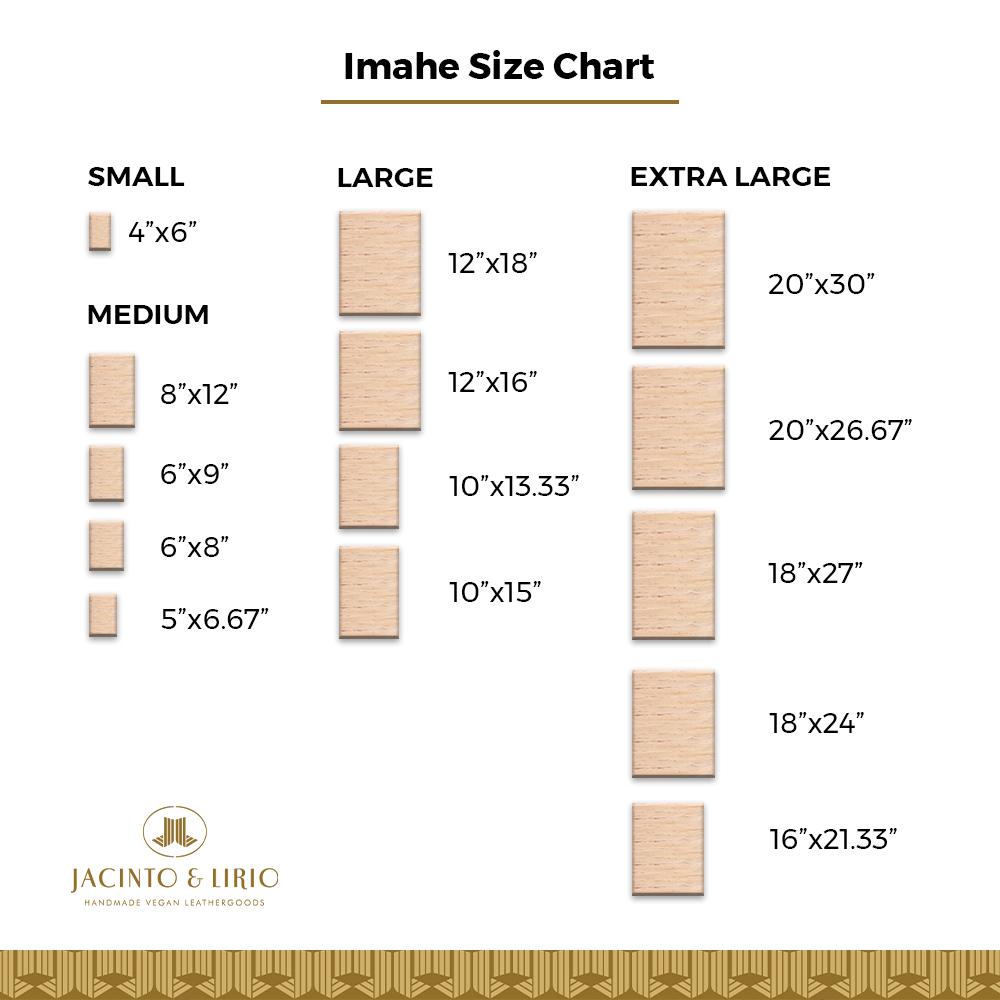 Imahe Water Hyacinth Canvas Wall Art with Wood Built Up (Medium) - Jacinto & Lirio